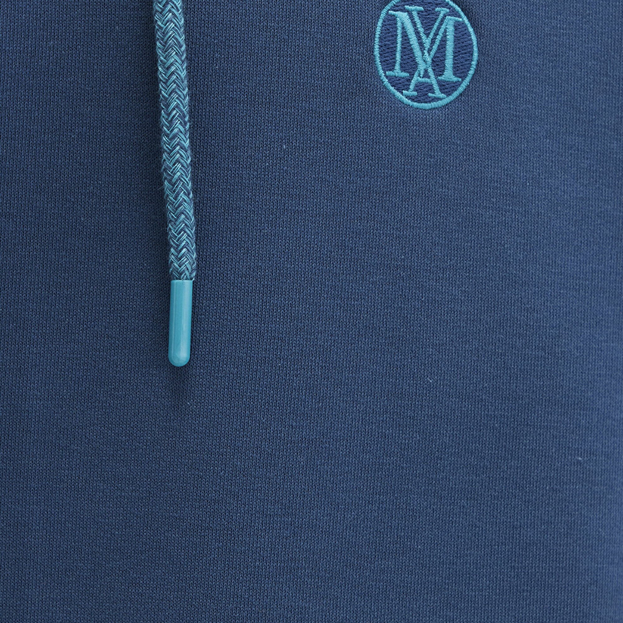 Mavi Mavi Logo Nakışlı Kapüşonlu Lacivert Sweatshirt 065809-90609