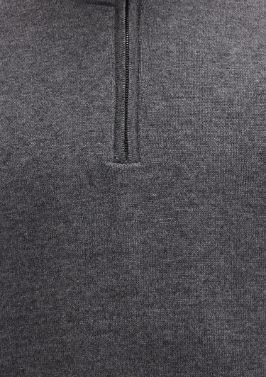  Mavi Yün Karışımlı Grey Kazak Regular Fit / Normal Kesim 0710371-80024