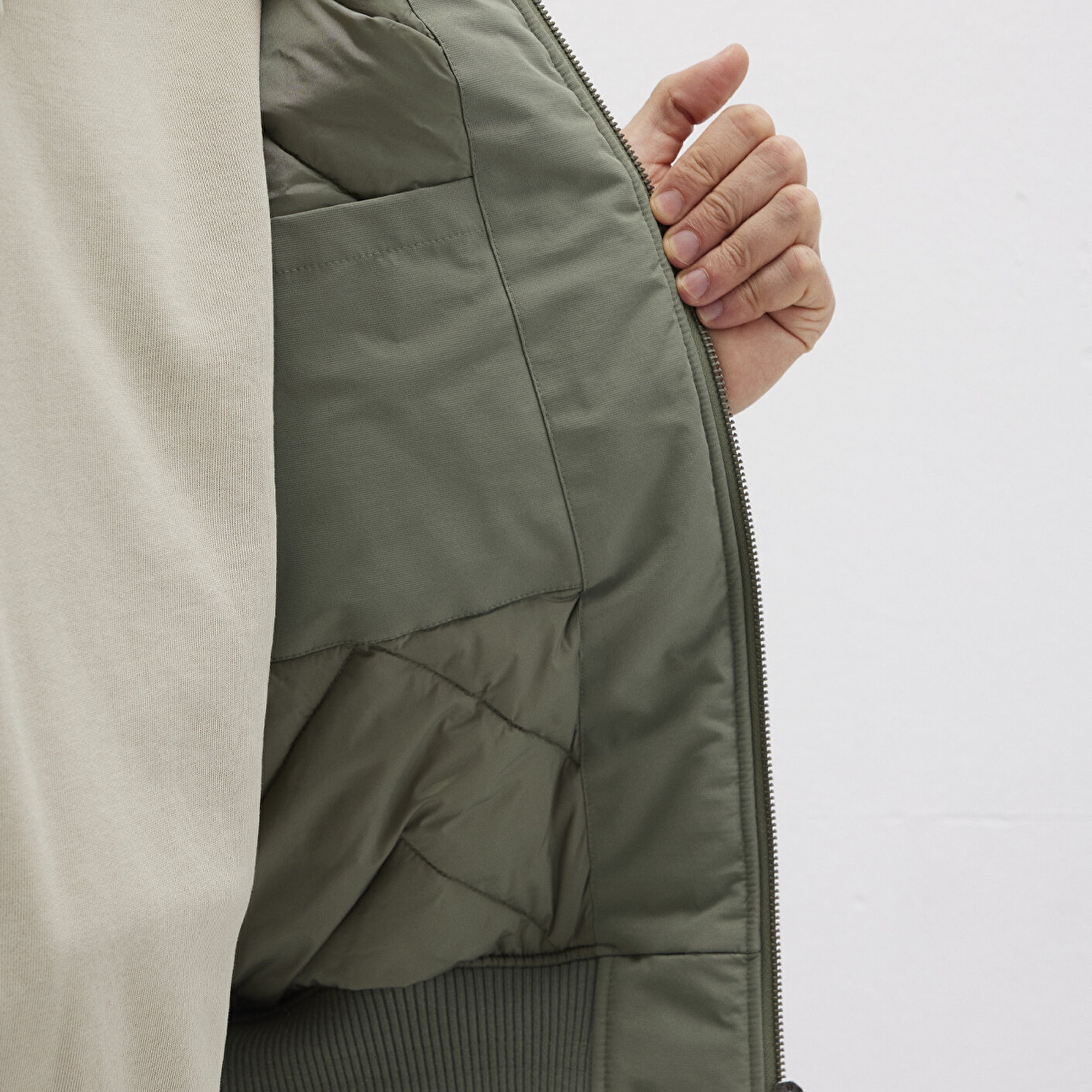 Mavi Haki Ceket Loose Fit / Bol Rahat Kesim 0110665-80692