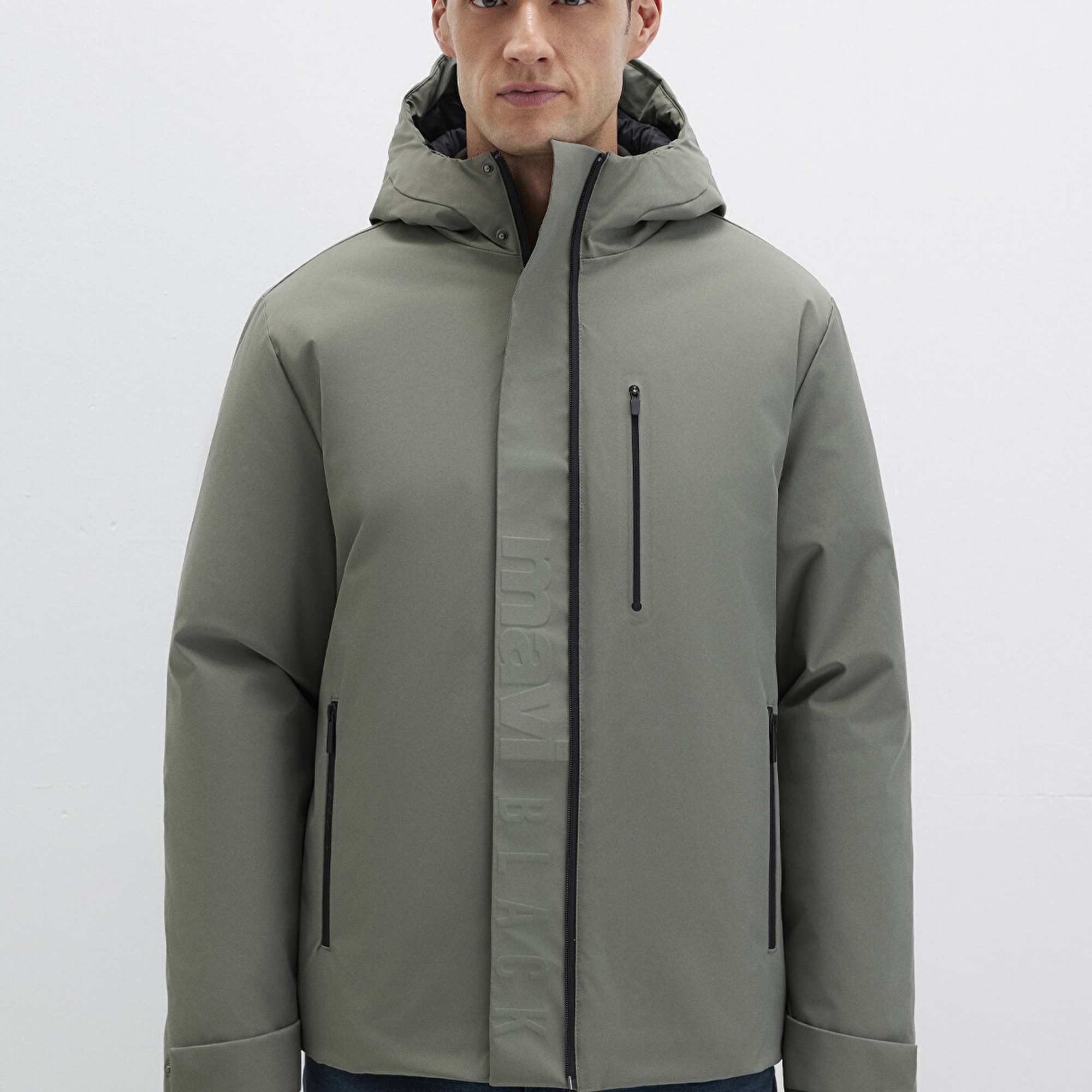 Mavi Yeşil Ceket Loose Fit / Bol Rahat Kesim 0110676-85485