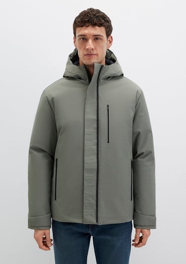  Mavi Yeşil Ceket Loose Fit / Bol Rahat Kesim 0110676-85485