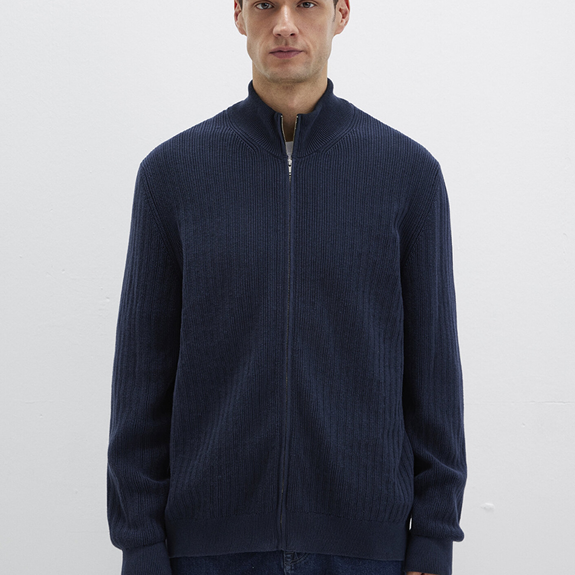 Mavi Lacivert Hırka Regular Fit / Normal Kesim 0710326-70490