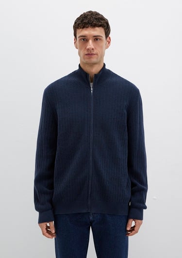  Mavi Lacivert Hırka Regular Fit / Normal Kesim 0710326-70490