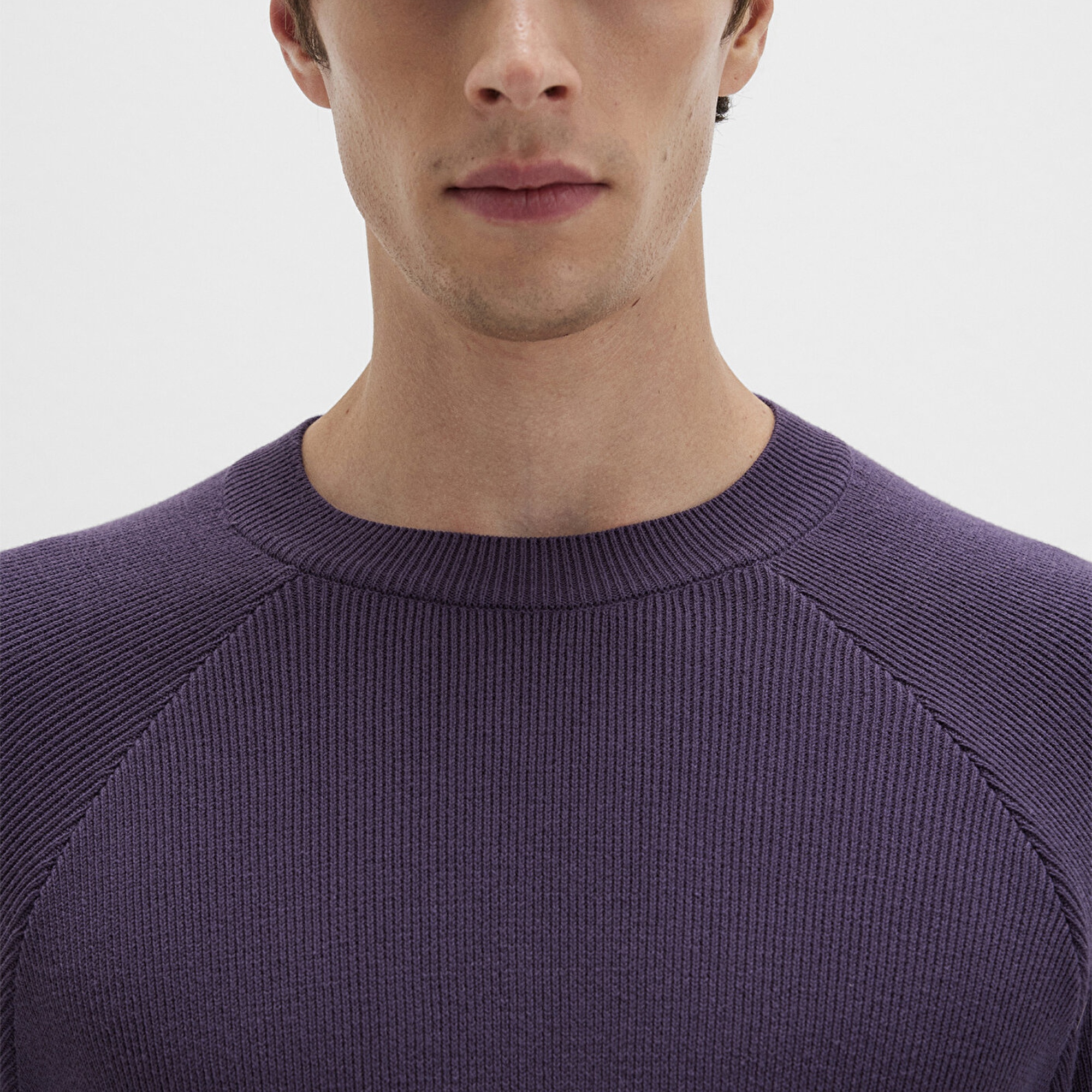 Mavi Bisiklet Yaka Mor Kazak Regular Fit / Normal Kesim 0710307-70688