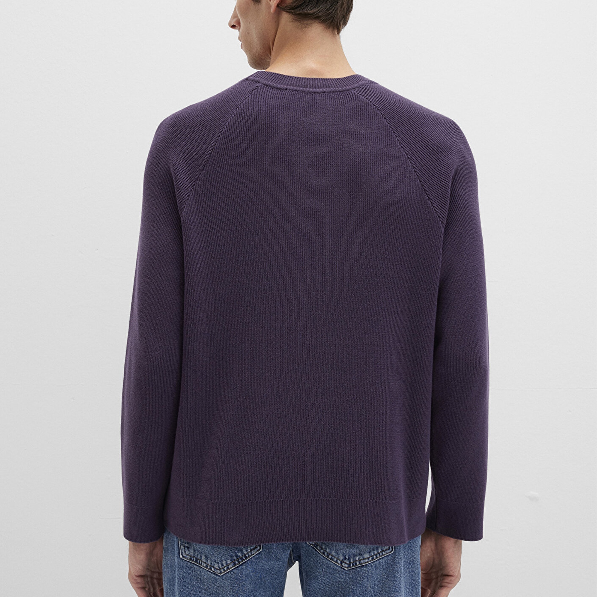 Mavi Bisiklet Yaka Mor Kazak Regular Fit / Normal Kesim 0710307-70688