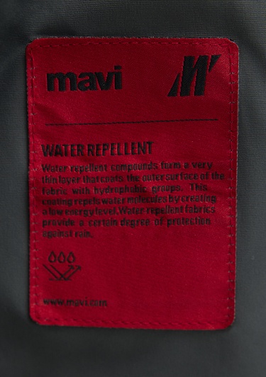  Mavi Kapüşonlu Yeşil Şişme Mont 0110651-71598