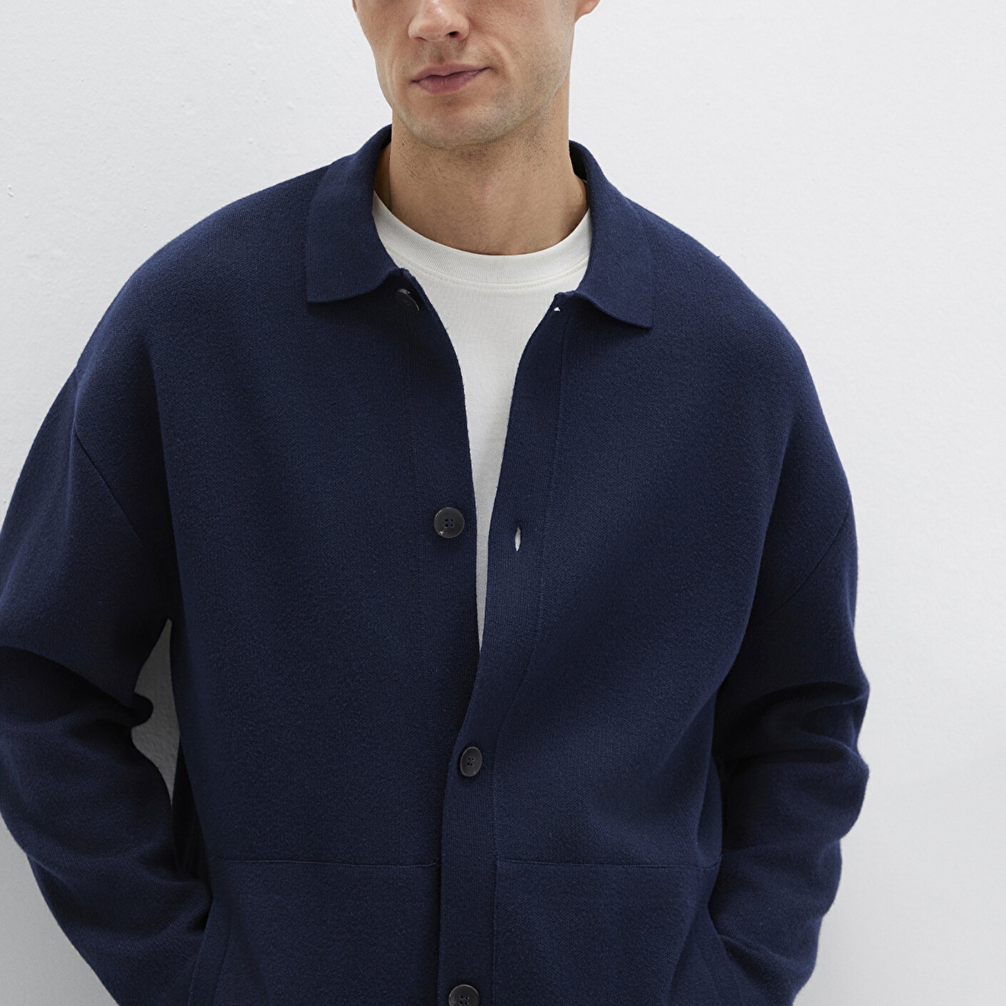 Mavi Lacivert Hırka Regular Fit / Normal Kesim 0710298-70490