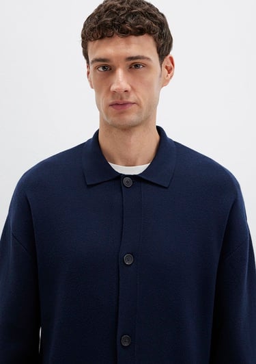  Mavi Lacivert Hırka Regular Fit / Normal Kesim 0710298-70490