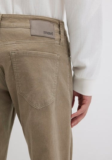  Mavi Martin Koyu Bej Kadife Pantolon 0037888246