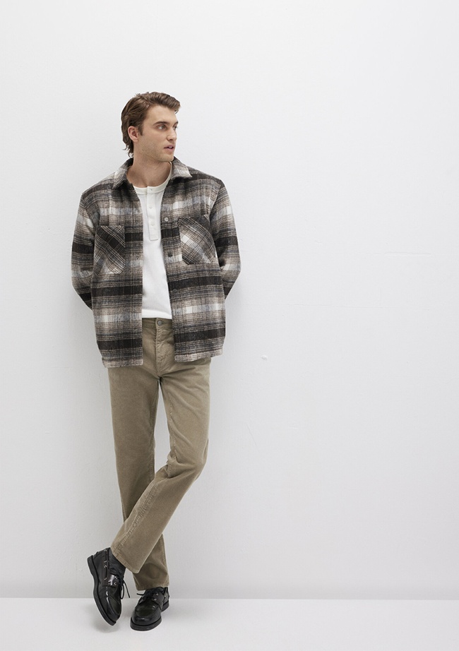  Mavi Martin Koyu Bej Kadife Pantolon 0037888246