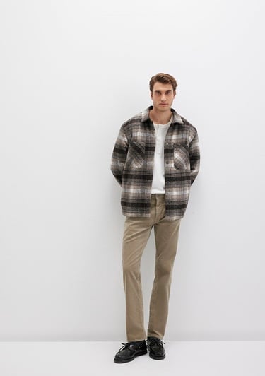  Mavi Martin Koyu Bej Kadife Pantolon 0037888246