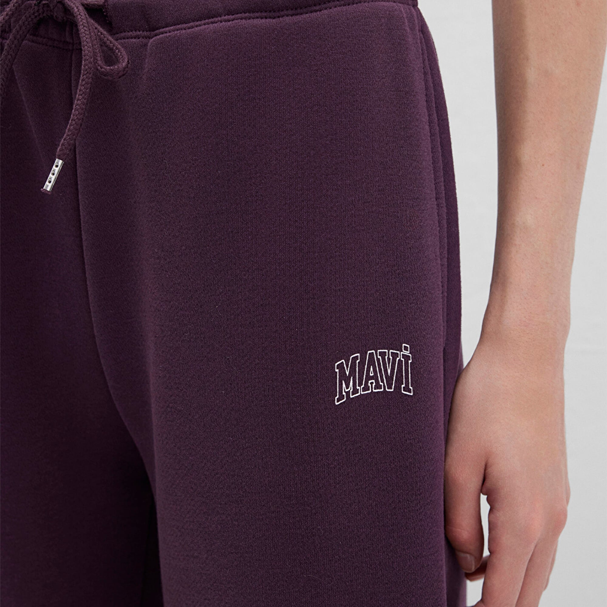 Mavi Mavi Logo Baskılı Mor Eşofman Altı 1011124-70635