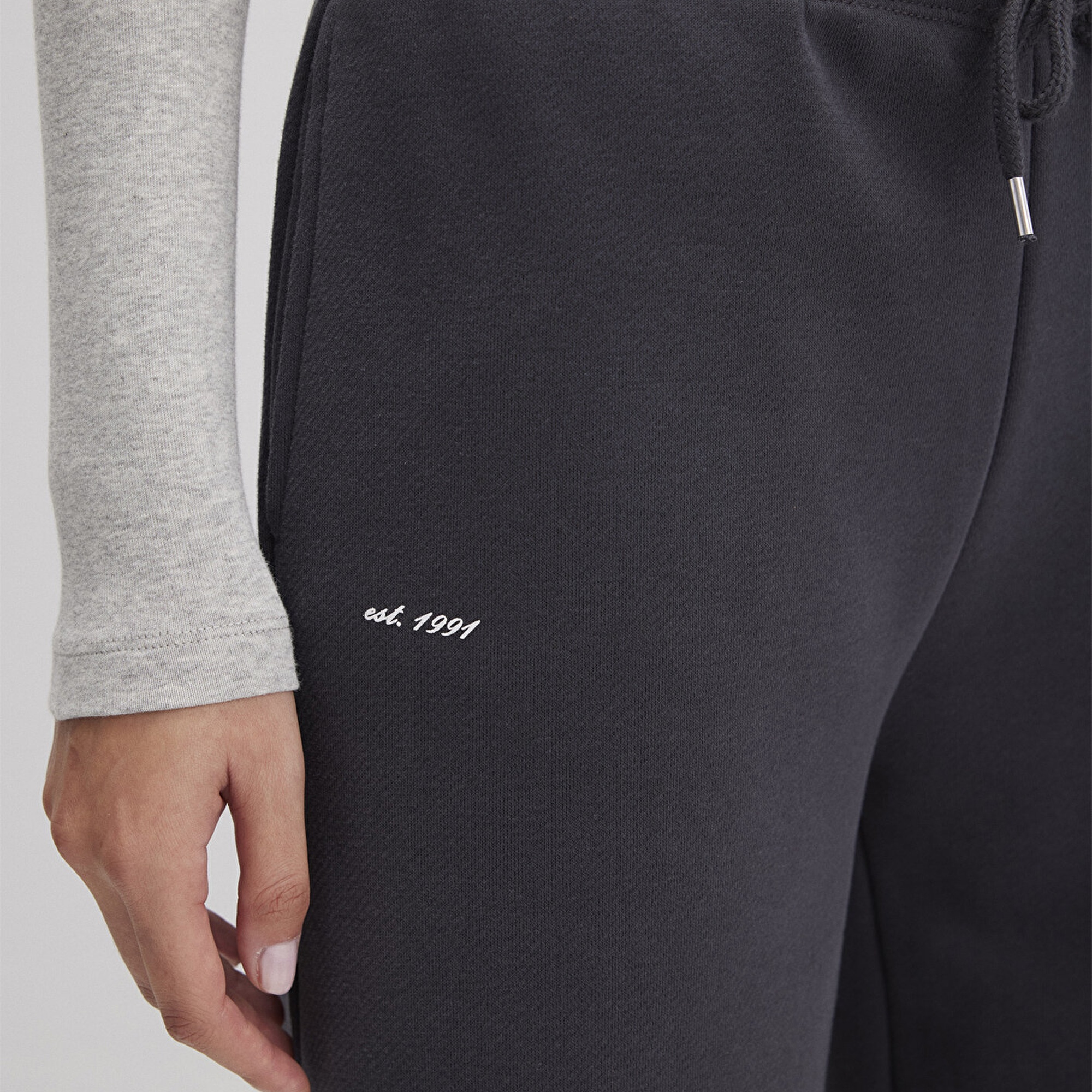 Mavi Mavi Logo Baskılı Antrasit Eşofman Altı 1011124-70087