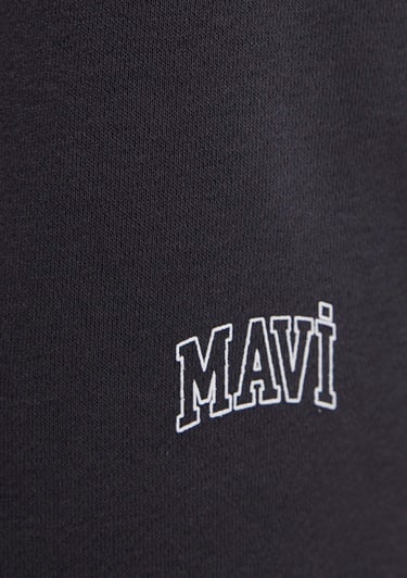  Mavi Mavi Logo Baskılı Antrasit Eşofman Altı 1011124-70087