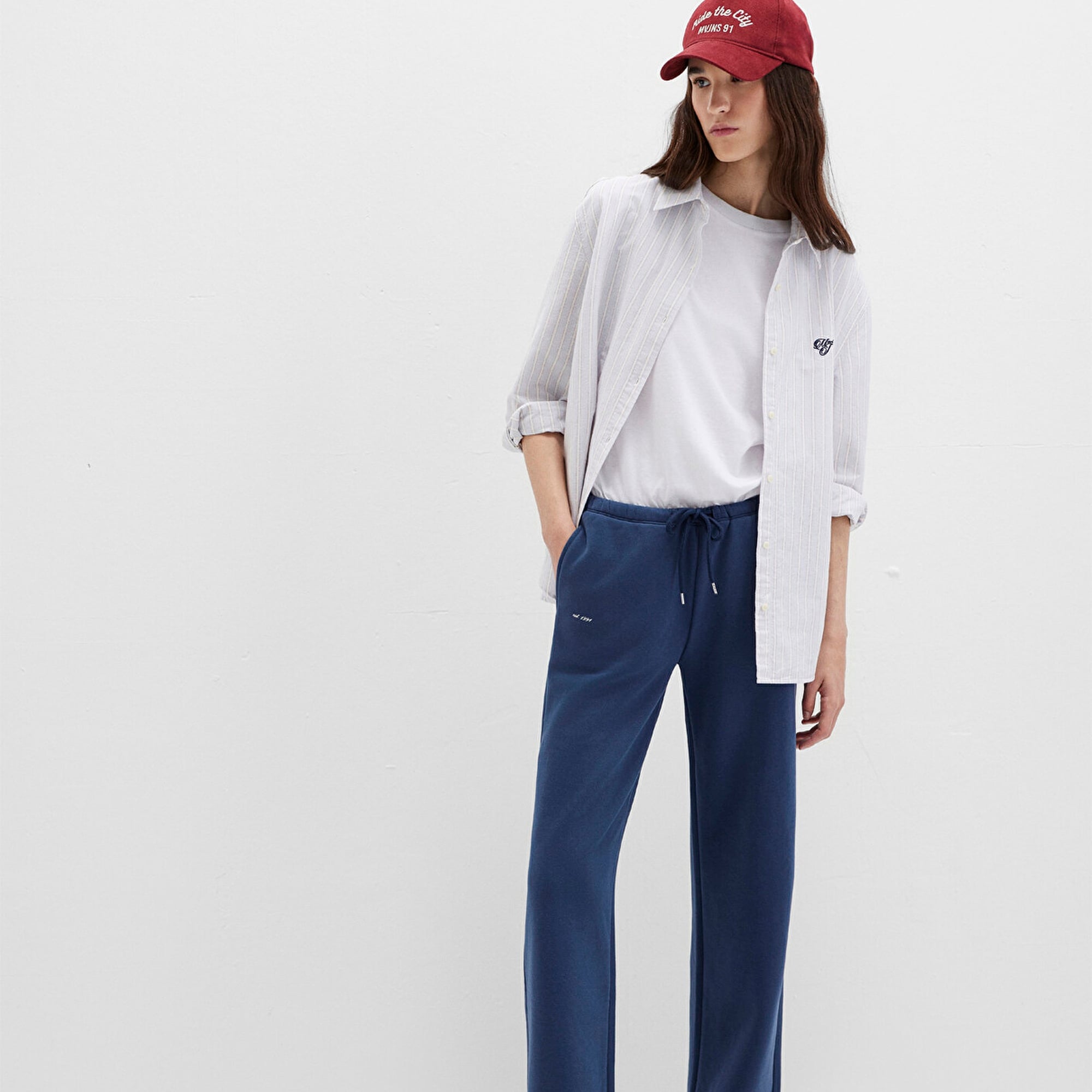 Mavi Mavi Logo Baskılı Lacivert Eşofman Altı 1011124-70488