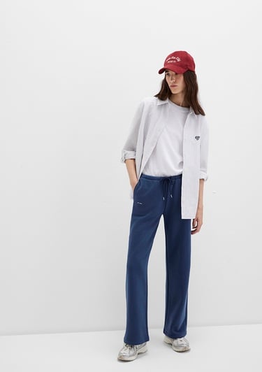  Mavi Mavi Logo Baskılı Lacivert Eşofman Altı 1011124-70488