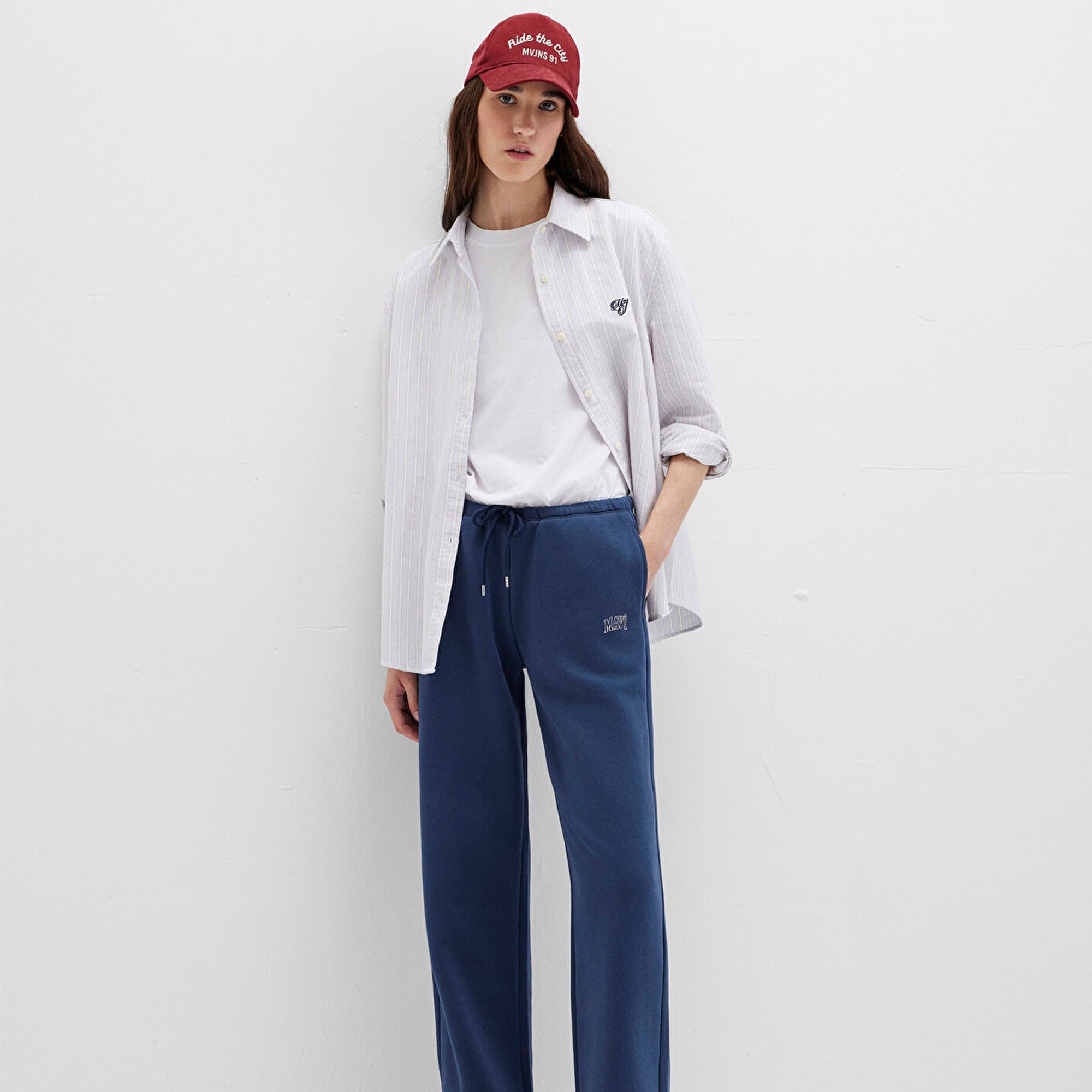 Mavi Mavi Logo Baskılı Lacivert Eşofman Altı 1011124-70488