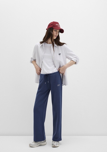  Mavi Mavi Logo Baskılı Lacivert Eşofman Altı 1011124-70488