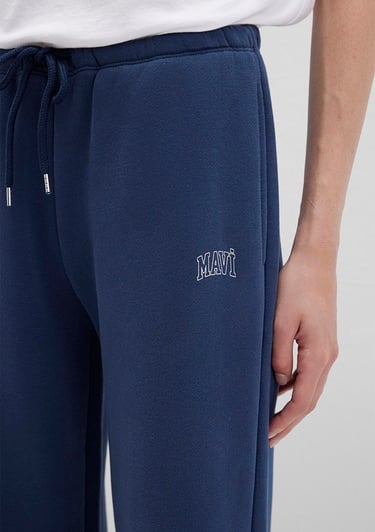  Mavi Mavi Logo Baskılı Lacivert Eşofman Altı 1011124-70488