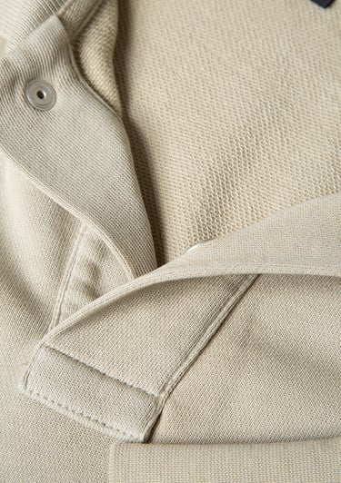  Mavi Bej Polo Sweatshirt 0S10323-70146