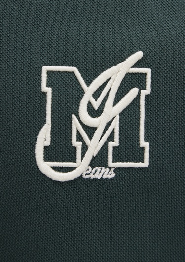  Mavi M Logo Bisiklet Yaka Yeşil İnterlok Sweatshirt 0S10487-71539