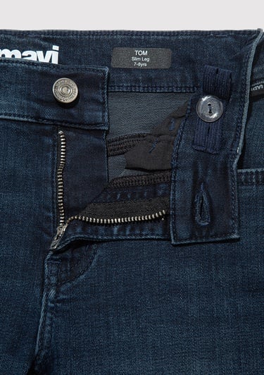  Mavi Tom 90lar Mürekkep Mavisi Jean Pantolon 6010690868