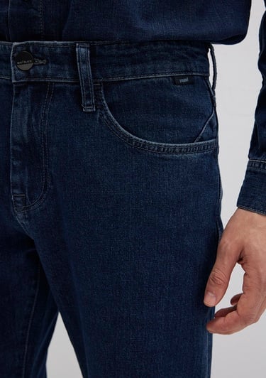  Mavi Martin Mavi Black Koyu Puslu Mavi Jean Pantolon 0037890982