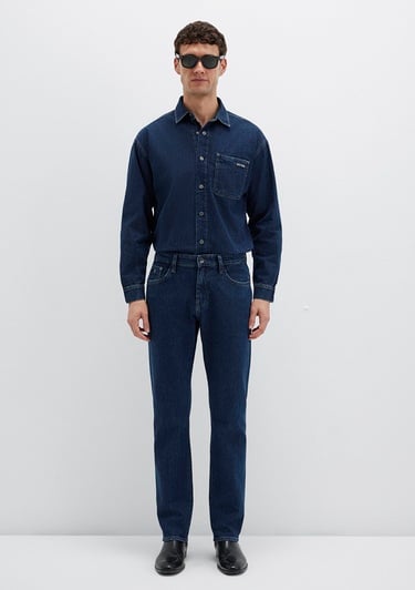  Mavi Martin Mavi Black Koyu Puslu Mavi Jean Pantolon 0037890982