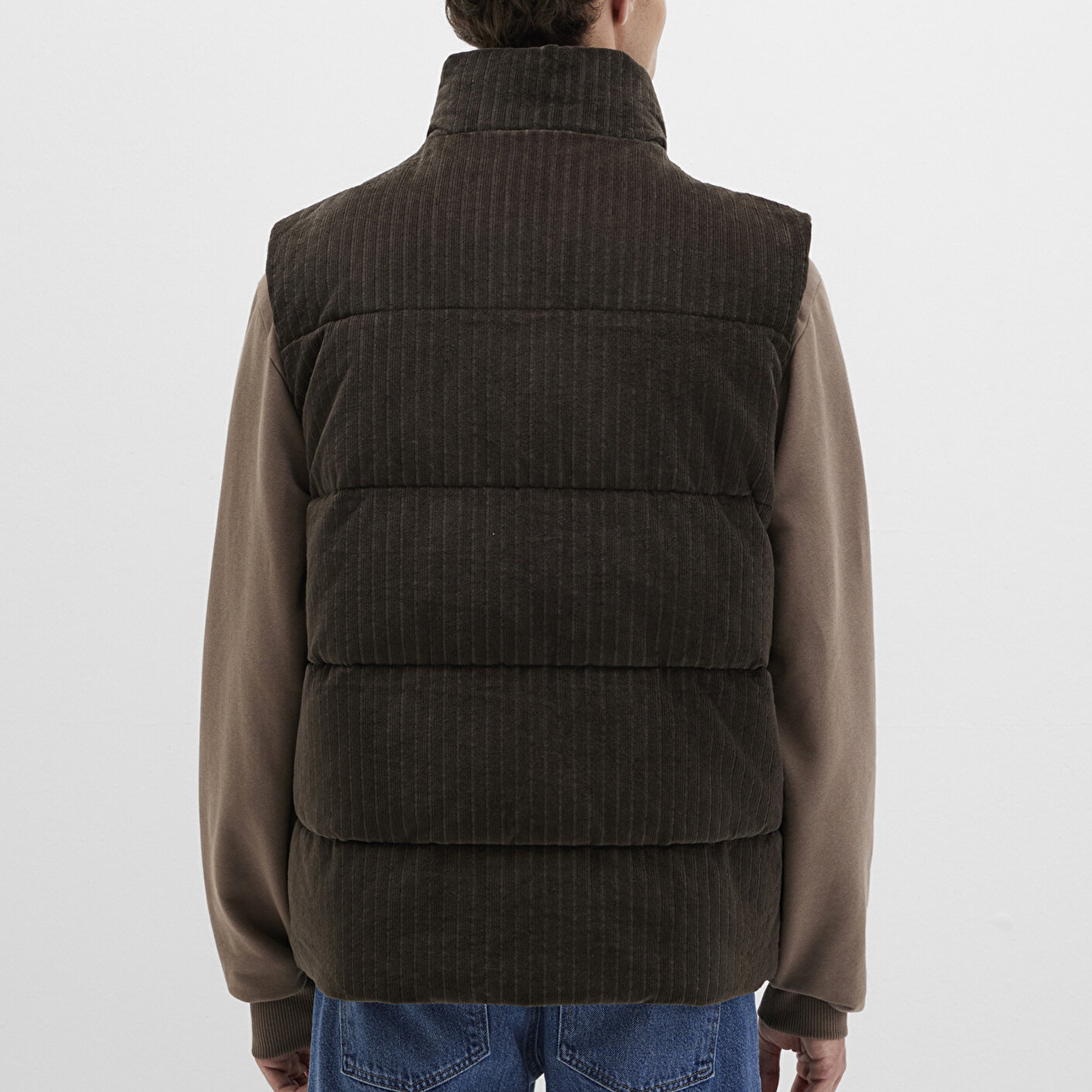 Mavi Kahverengi Şişme Yelek Regular Fit / Normal Kesim 0110659-71552