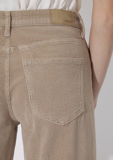  Mavi Malibu Kahverengi Kadife Pantolon 1010152-88345