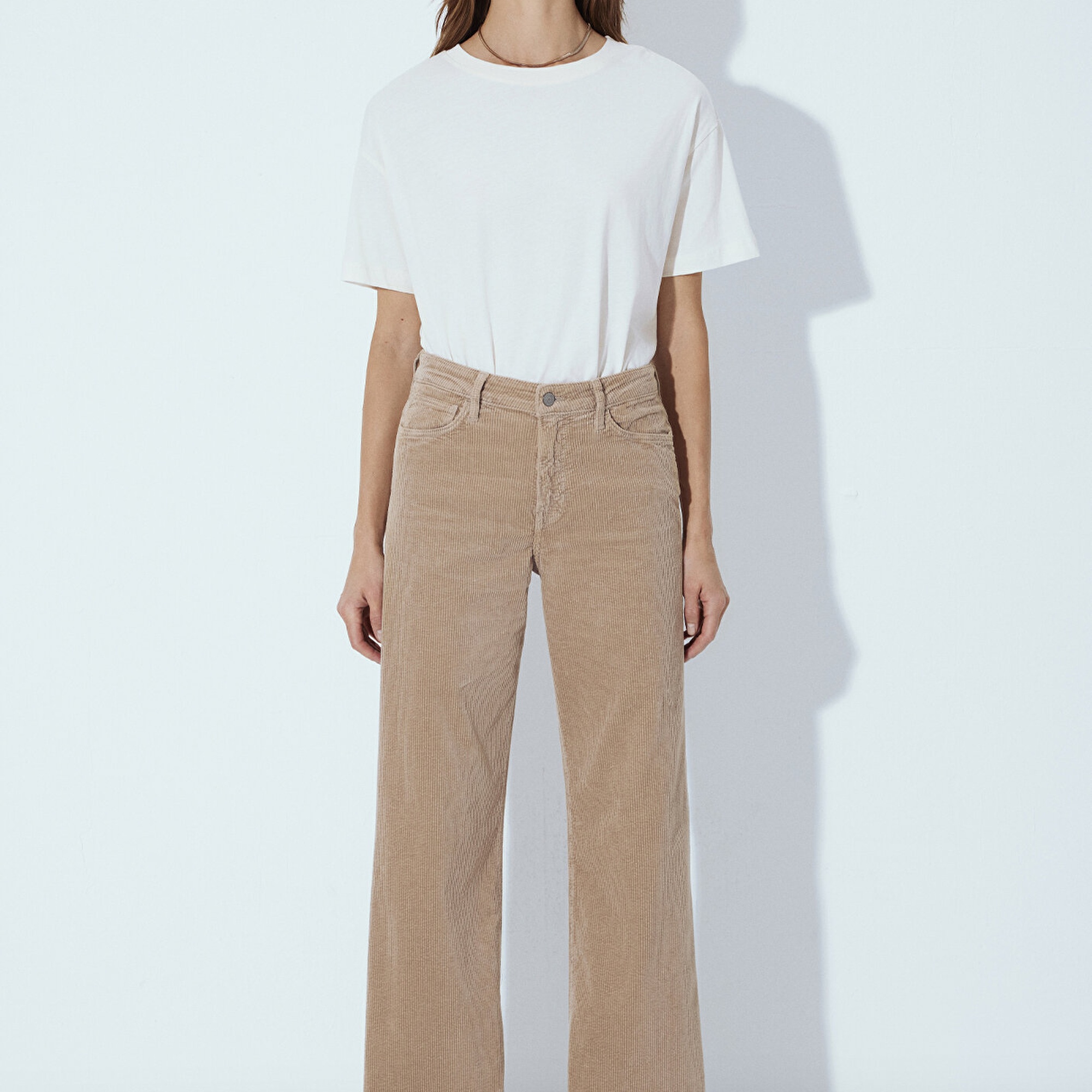 Mavi Malibu Kahverengi Kadife Pantolon 1010152-88345