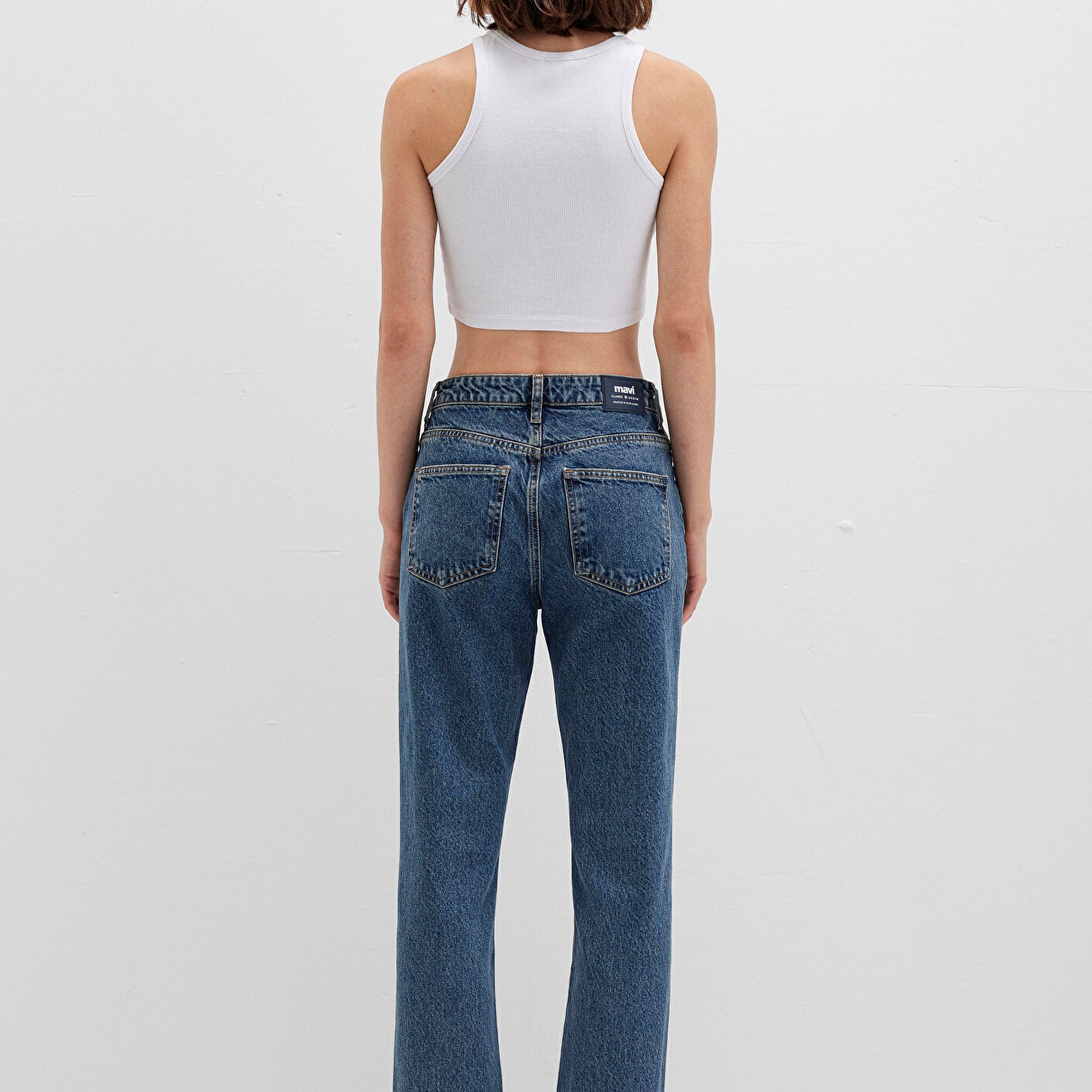 Mavi New York Classic Denim Puslu Koyu Mavi Jean Pantolon 101441-88581