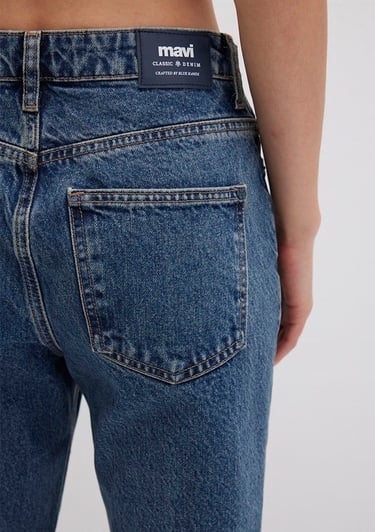  Mavi New York Classic Denim Puslu Koyu Mavi Jean Pantolon 101441-88581