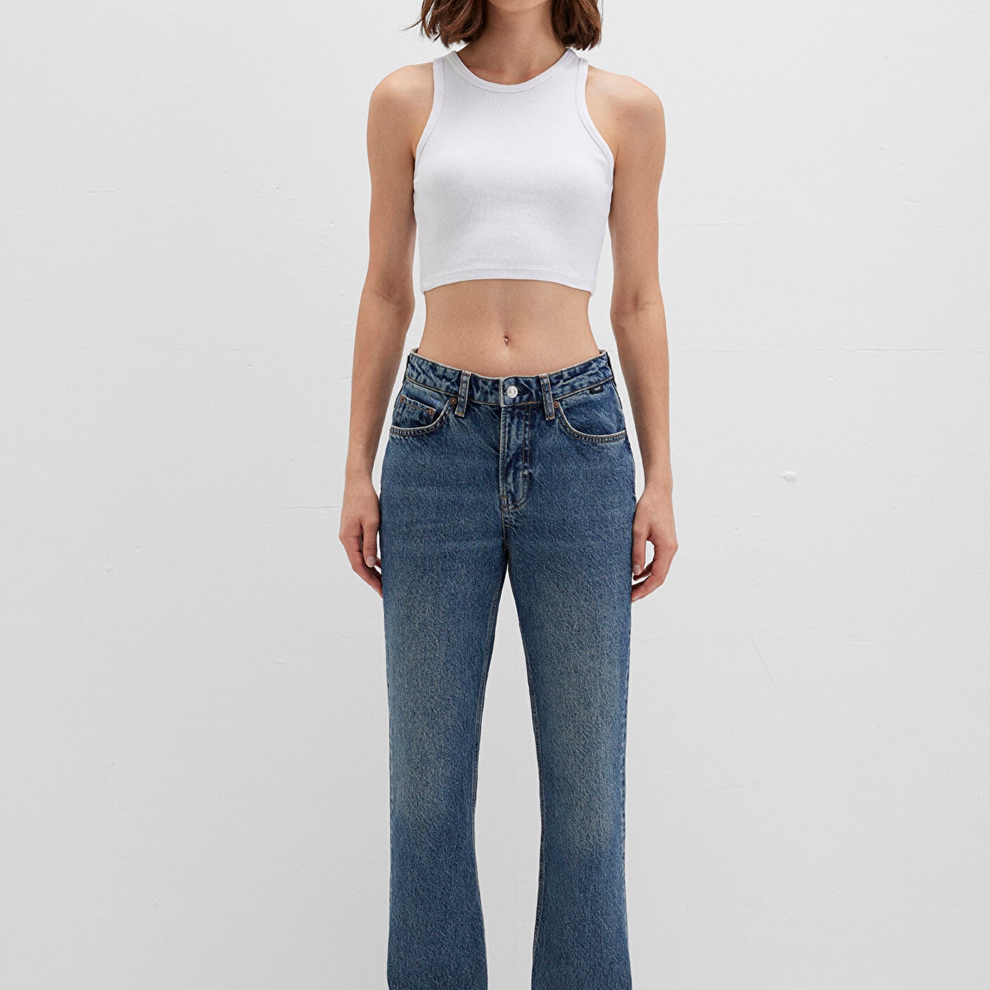 Mavi New York Classic Denim Puslu Koyu Mavi Jean Pantolon 101441-88581