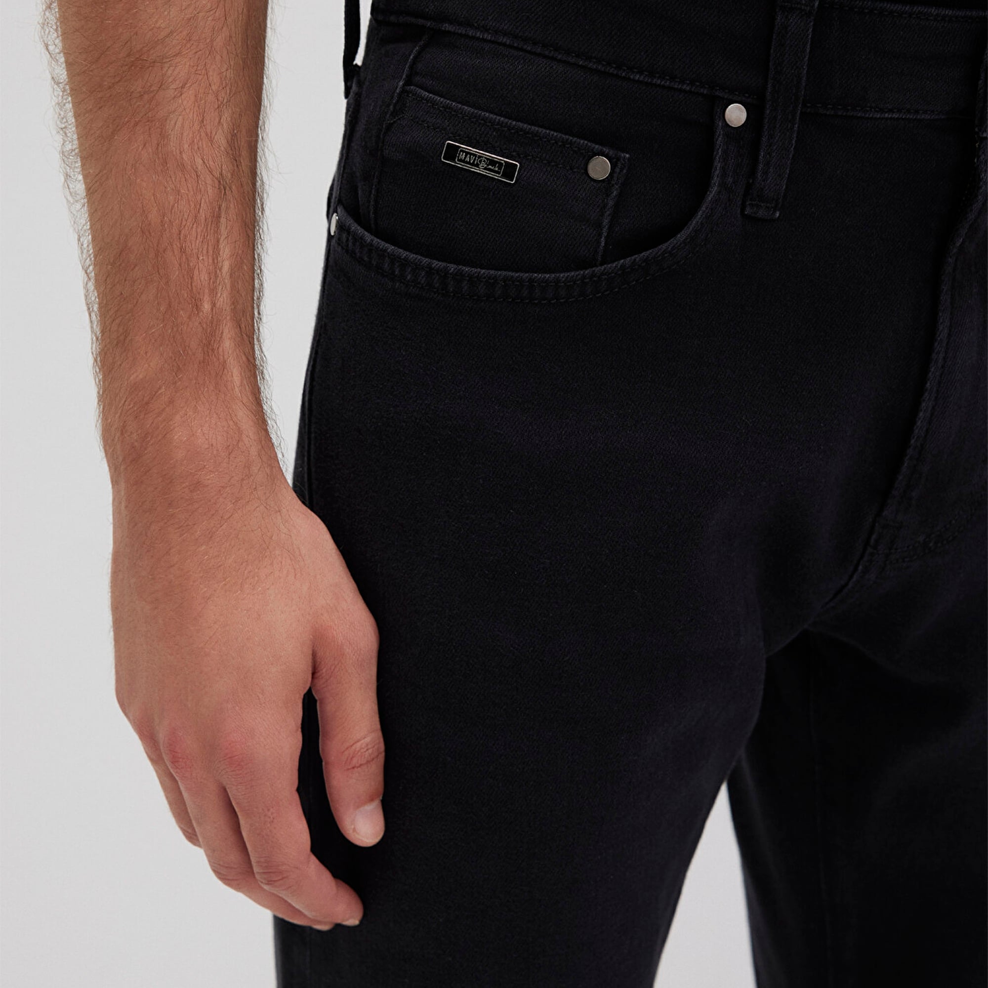 Mavi Marcus Lux Black Koyu Antrasit Smoke Jean Pantolon 0035190822