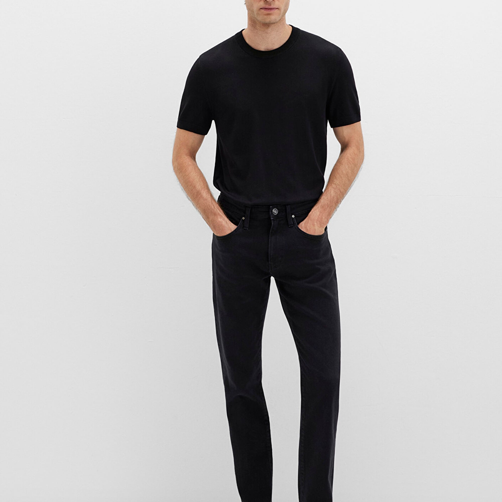 Mavi Marcus Lux Black Koyu Antrasit Smoke Jean Pantolon 0035190822