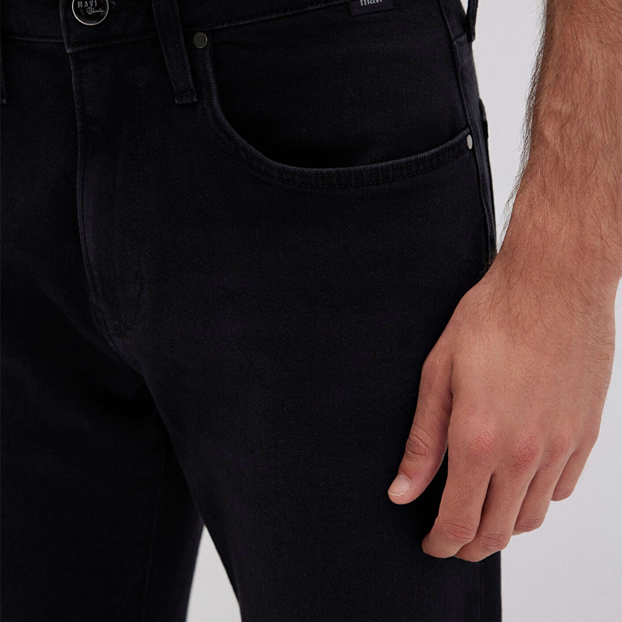 Mavi Marcus Lux Black Koyu Antrasit Smoke Jean Pantolon 0035190822