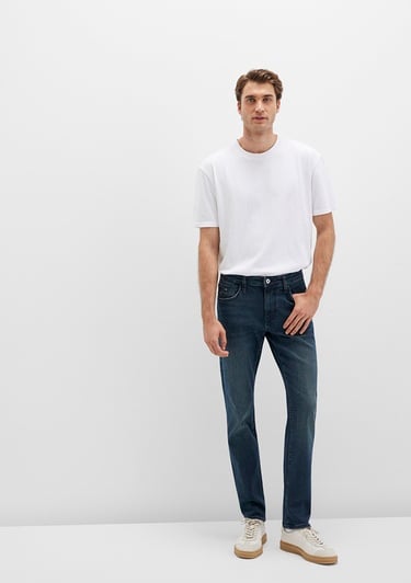  Mavi Jake Pro Move Koyu Mavi Gölgeli Jean Pantolon 0042290832