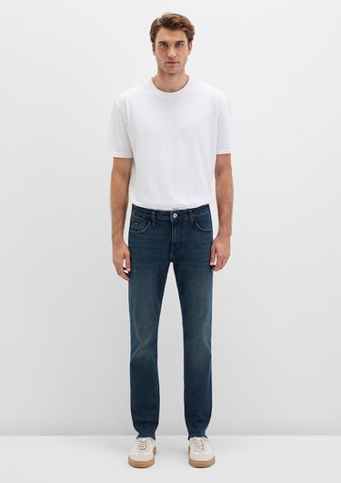  Mavi Jake Pro Move Koyu Mavi Gölgeli Jean Pantolon 0042290832