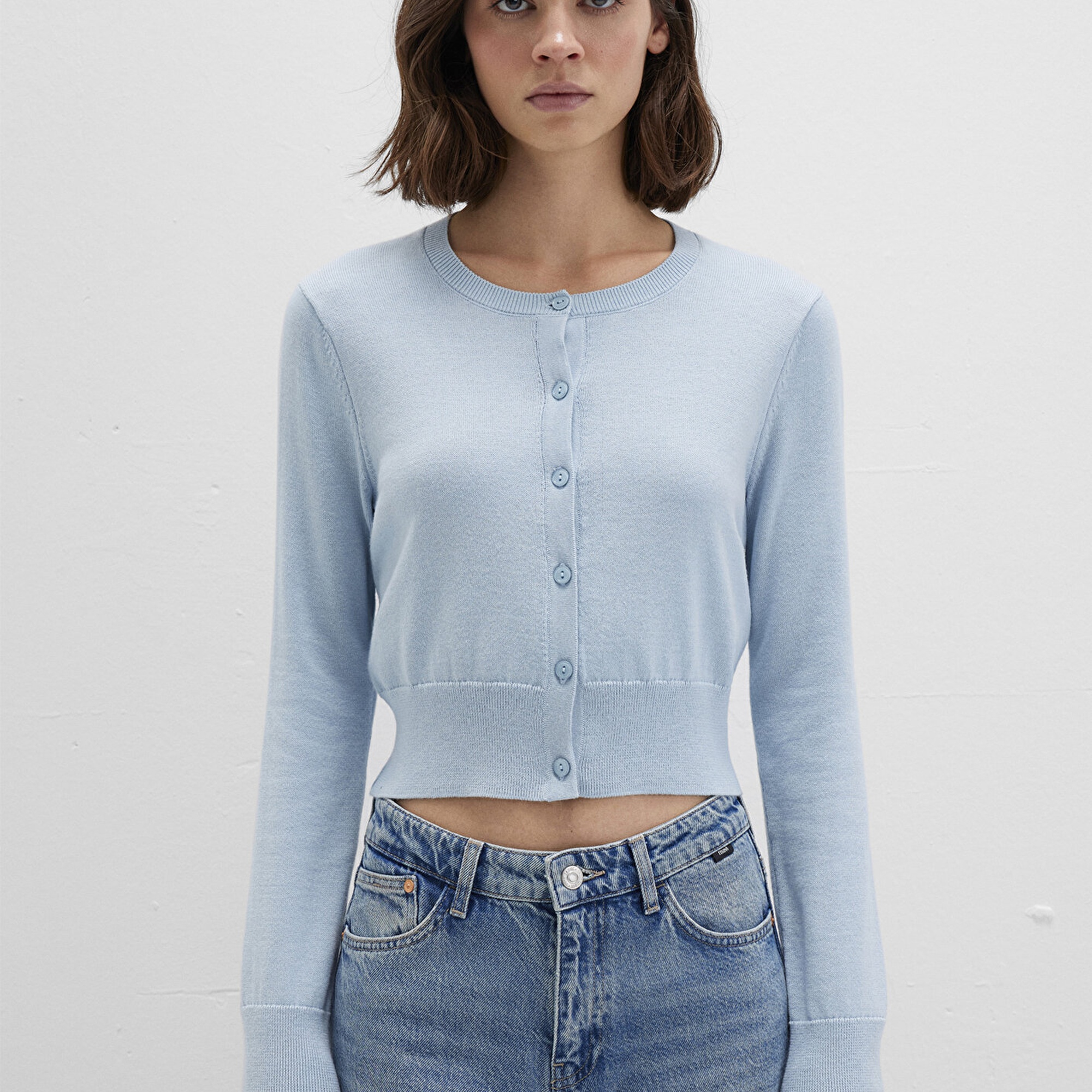 Mavi Mavi Hırka Fitted / Vücuda Oturan Kesim 1710722-70818