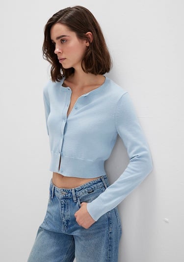  Mavi Mavi Hırka Fitted / Vücuda Oturan Kesim 1710722-70818