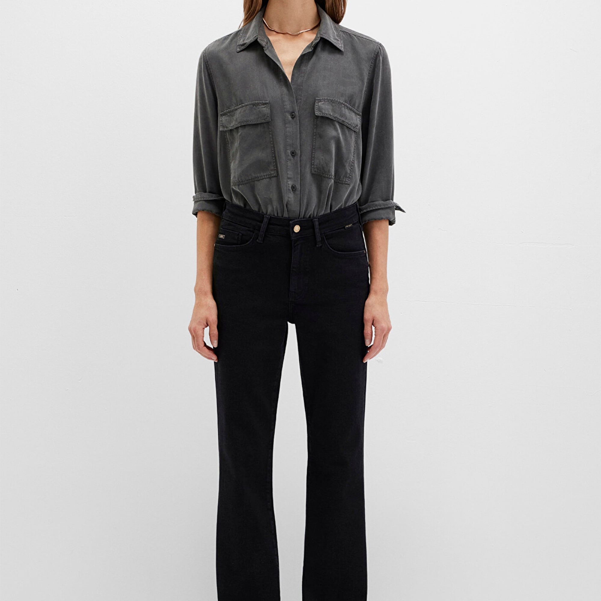 Mavi Bliss Gold Premium Gri Smoke Jean Pantolon 101437-90855