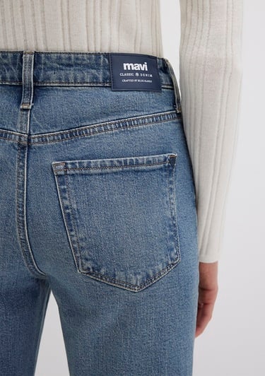  Mavi Cindy Classic Denim Gölgeli Indigo Mavisi Jean Pantolon 100277-90498