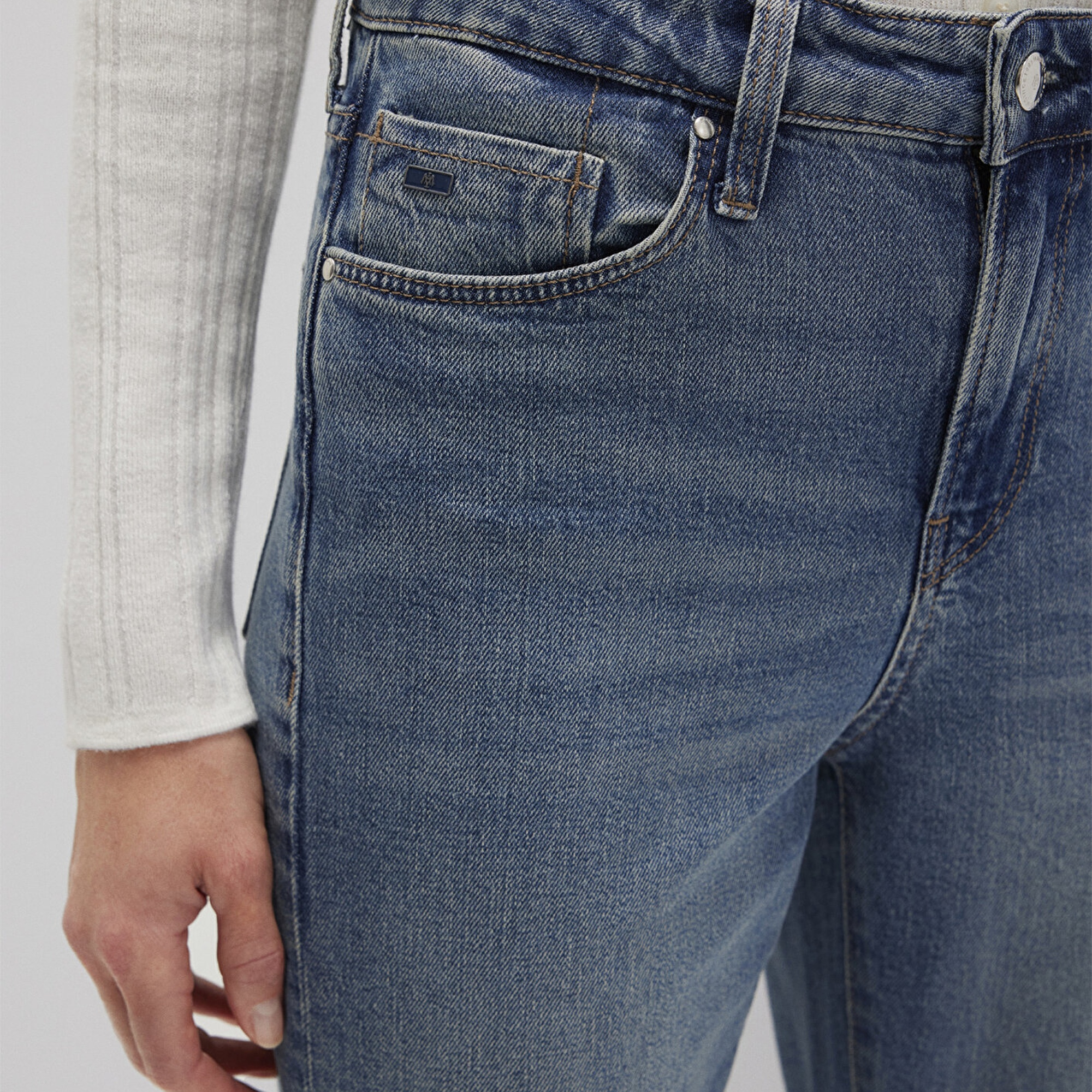 Mavi Cindy Classic Denim Gölgeli Indigo Mavisi Jean Pantolon 100277-90498