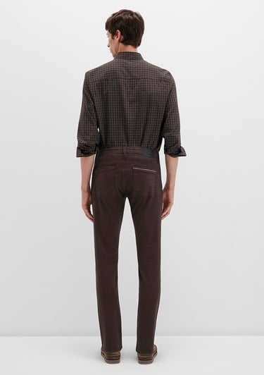  Mavi Jake Mavi Black Koyu Kahverengi Gabardin Pantolon 0042290686