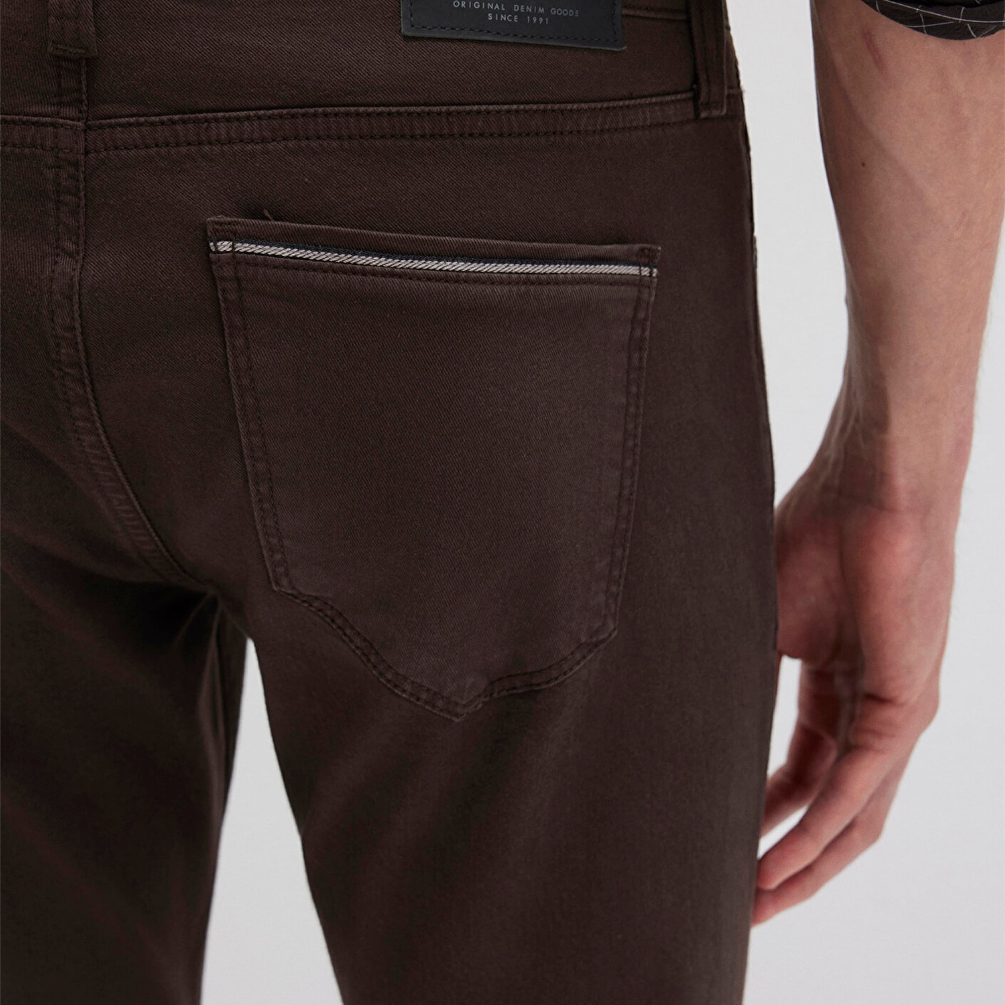 Mavi Jake Mavi Black Koyu Kahverengi Gabardin Pantolon 0042290686