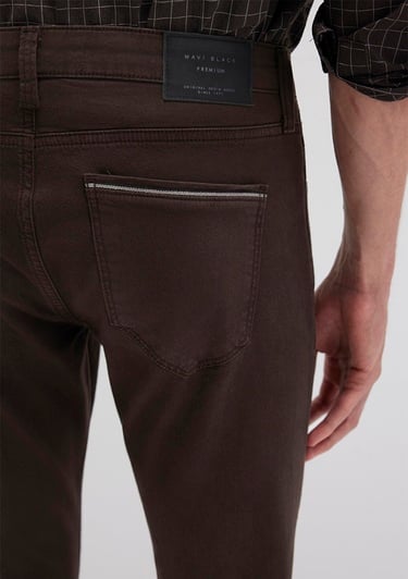  Mavi Jake Mavi Black Koyu Kahverengi Gabardin Pantolon 0042290686