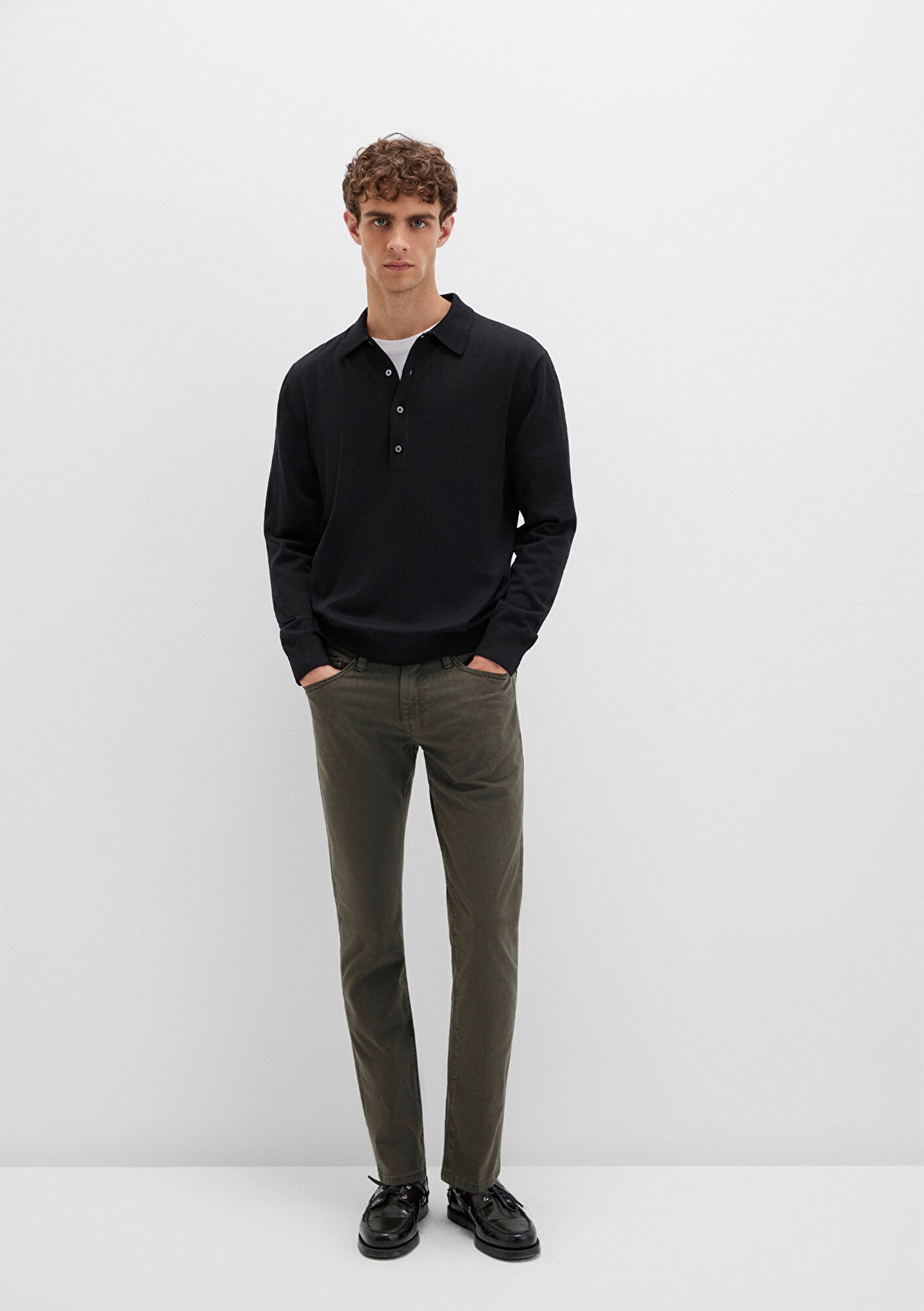  Mavi Jake Mavi Black Koyu Yeşil Gabardin Pantolon 0042290685