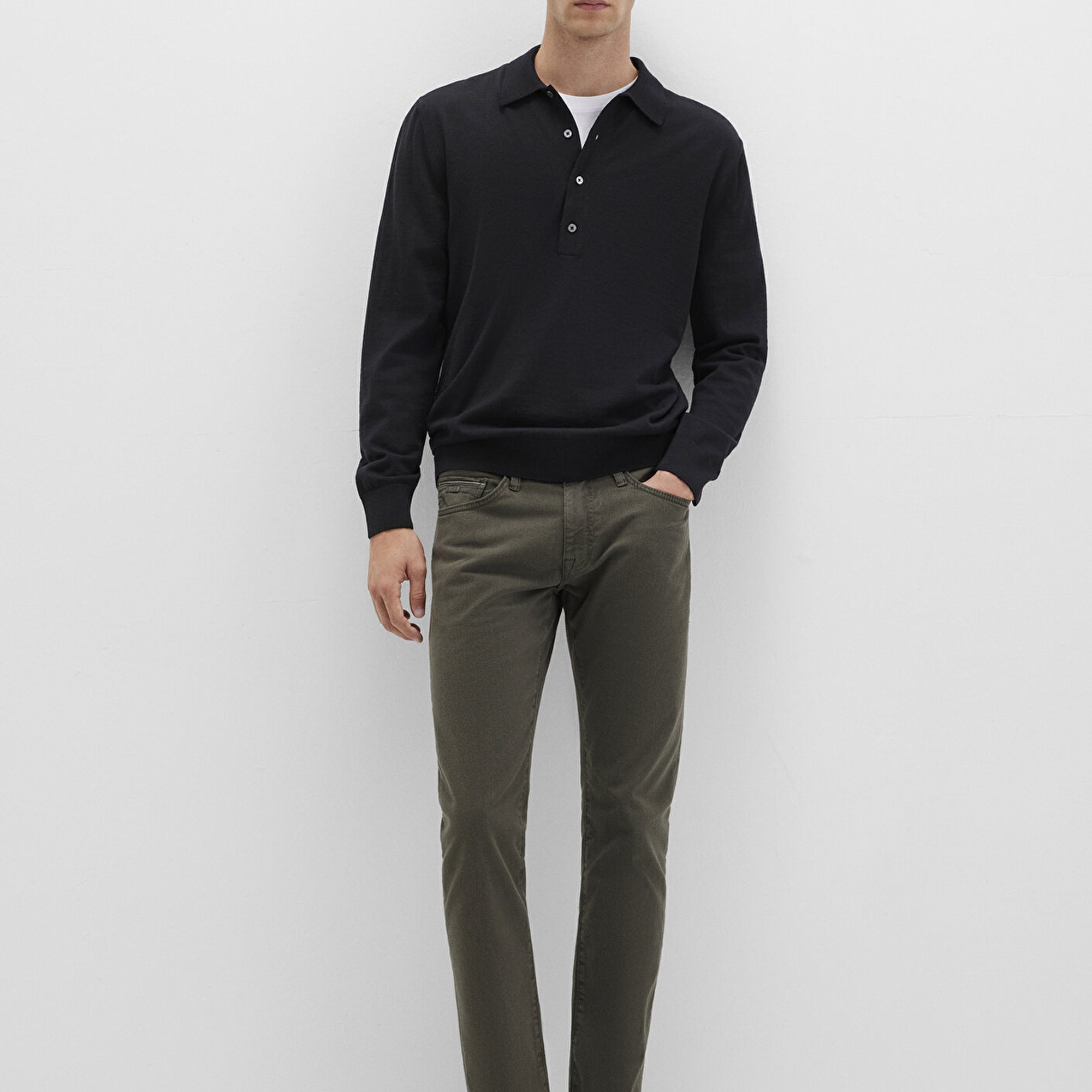 Mavi Jake Mavi Black Koyu Yeşil Gabardin Pantolon 0042290685