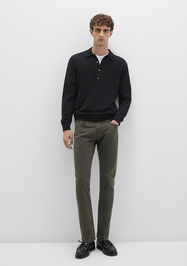  Mavi Jake Mavi Black Koyu Yeşil Gabardin Pantolon 0042290685